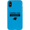 NFL Carolina Panthers Blue Performance Series iPhone XS Pro Case