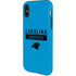 NFL Carolina Panthers Blue Performance Series iPhone XS Pro Case