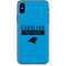 NFL Carolina Panthers Blue Performance Series iPhone XS Skin