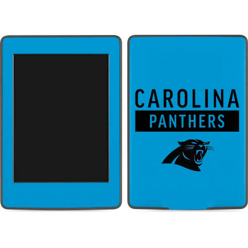 NFL Carolina Panthers Blue Performance Series Amazon Kindle Skin
