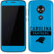 NFL Carolina Panthers Blue Performance Series Moto E5 Play Skin