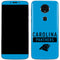 NFL Carolina Panthers Blue Performance Series Moto E5 Plus Skin