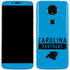 NFL Carolina Panthers Blue Performance Series Moto E5 Plus Skin