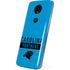 NFL Carolina Panthers Blue Performance Series Moto E5 Plus Skin
