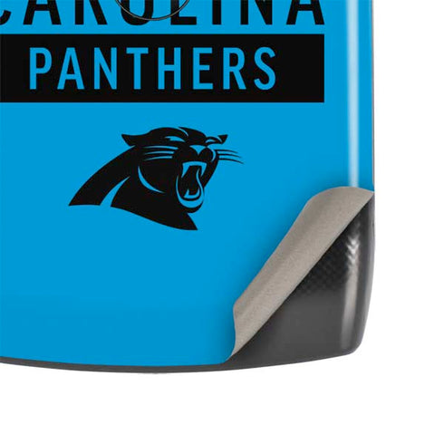 NFL Carolina Panthers Blue Performance Series Motorola RAZR Skin