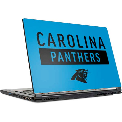 NFL Carolina Panthers Blue Performance Series MSI GS65 Stealth Laptop Skin