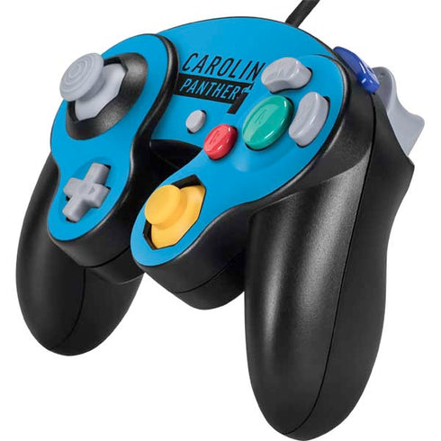 NFL Carolina Panthers Blue Performance Series Nintendo GameCube Controller Skin