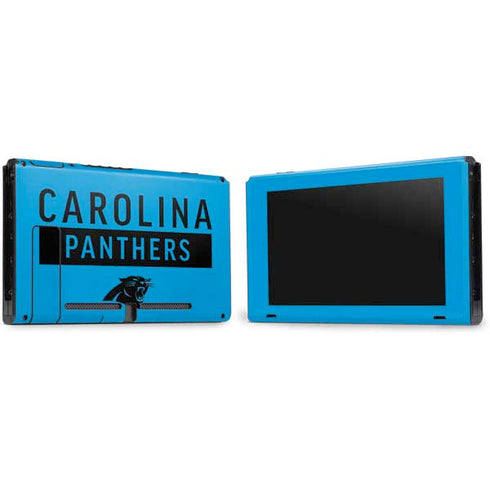 NFL Carolina Panthers Blue Performance Series Nintendo Switch Bundle Skin