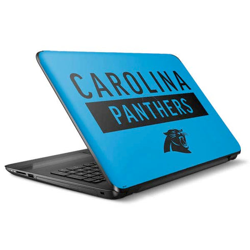 NFL Carolina Panthers Blue Performance Series HP Notebook Skin