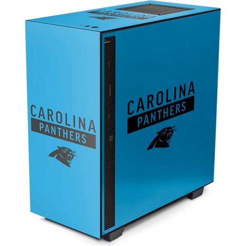 NFL Carolina Panthers Blue Performance Series NZXT H510 Compact ATX Mid-Tower Case Skin