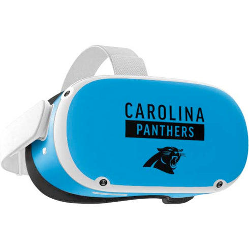 NFL Carolina Panthers Blue Performance Series Oculus Quest 2 Skin