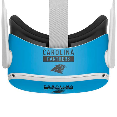 NFL Carolina Panthers Blue Performance Series Oculus Quest 2 Skin