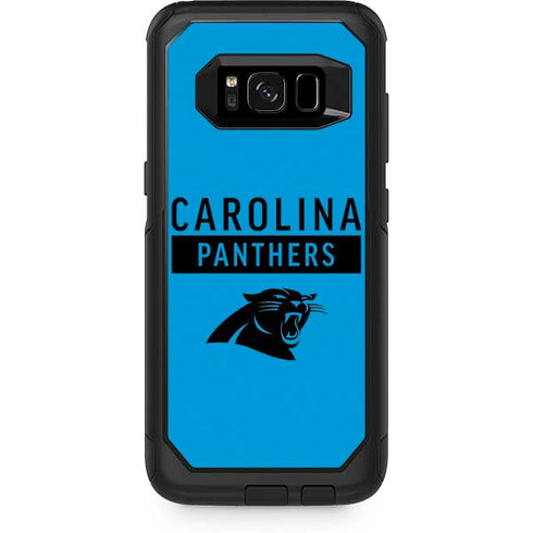 NFL Carolina Panthers Blue Performance Series Otterbox Commuter Galaxy Skin
