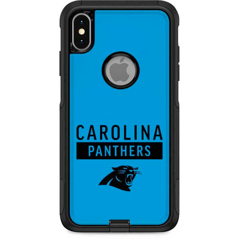 NFL Carolina Panthers Blue Performance Series Otterbox Commuter iPhone Skin