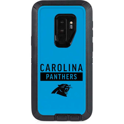 NFL Carolina Panthers Blue Performance Series Otterbox Defender Galaxy Skin