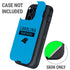 NFL Carolina Panthers Blue Performance Series Otterbox Defender iPhone Skin