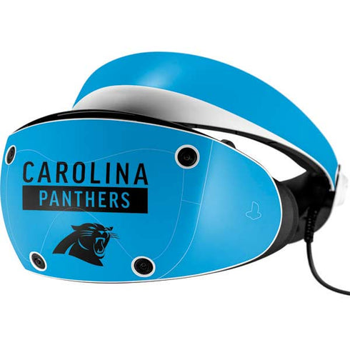 NFL Carolina Panthers Blue Performance Series PlayStation VR2 Skin