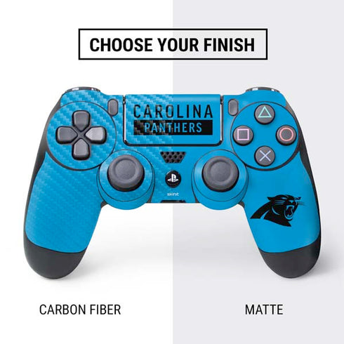 NFL Carolina Panthers Blue Performance Series PS4 Controller Skin