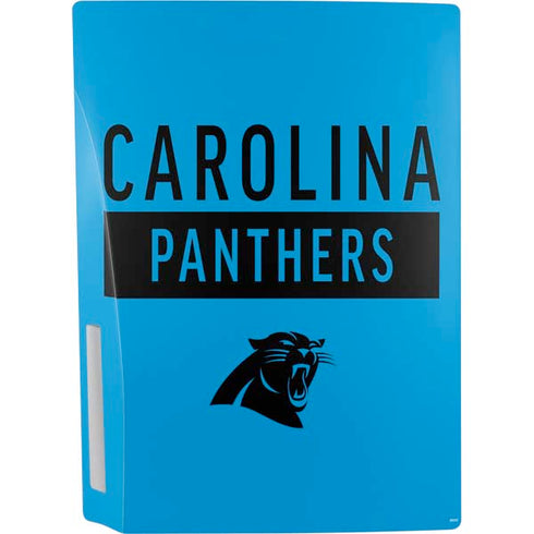 NFL Carolina Panthers Blue Performance Series PS5 Console Skin