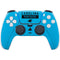 NFL Carolina Panthers Blue Performance Series PS5 Controller Skin