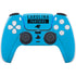 NFL Carolina Panthers Blue Performance Series PS5 Controller Skin