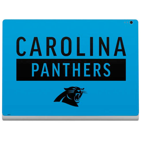 NFL Carolina Panthers Blue Performance Series Surface Book 2 13.5in Skin