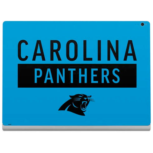 NFL Carolina Panthers Blue Performance Series Surface Book 2 15in Skin