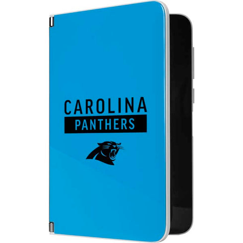 NFL Carolina Panthers Blue Performance Series Surface Duo Skin