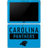 NFL Carolina Panthers Blue Performance Series Surface Go Skin