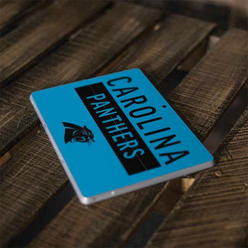 NFL Carolina Panthers Blue Performance Series Surface Go Skin