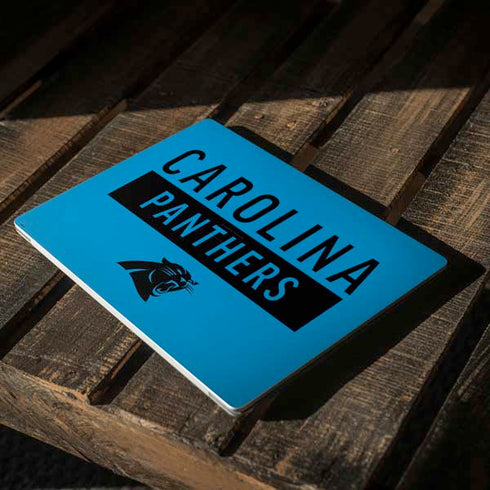 NFL Carolina Panthers Blue Performance Series Surface Laptop 2 Skin