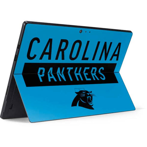 NFL Carolina Panthers Blue Performance Series Surface Pro 6 Skin