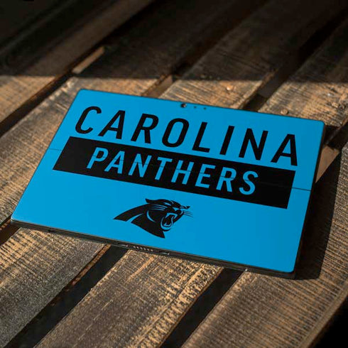 NFL Carolina Panthers Blue Performance Series Surface Pro 6 Skin