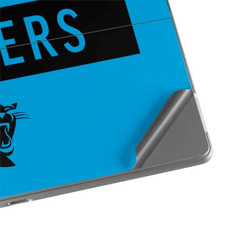 NFL Carolina Panthers Blue Performance Series Surface Pro 8 Skin