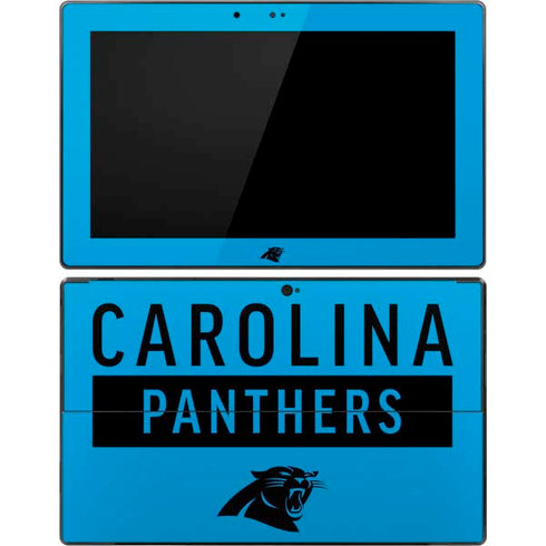 NFL Carolina Panthers Blue Performance Series Surface Pro Tablet Skin