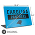 NFL Carolina Panthers Blue Performance Series Universal Laptop 13in (10.6 x 7.6in) Skin