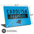 NFL Carolina Panthers Blue Performance Series Universal Laptop 15in (12.2 x 8.8in) Skin