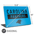 NFL Carolina Panthers Blue Performance Series Universal Laptop 17in (13.8 x 10in) Skin