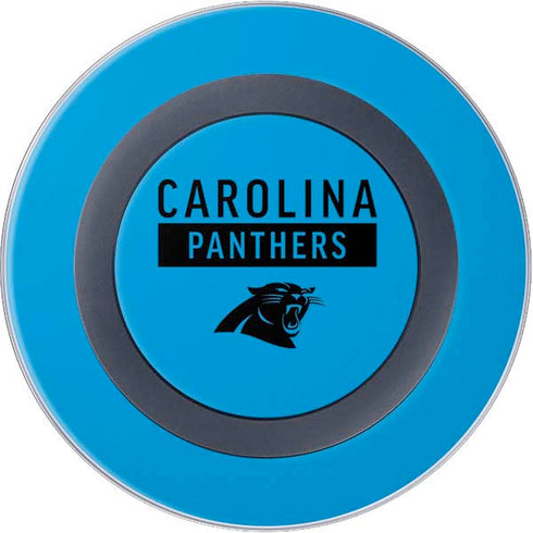 NFL Carolina Panthers Blue Performance Series Wireless Charger Skin