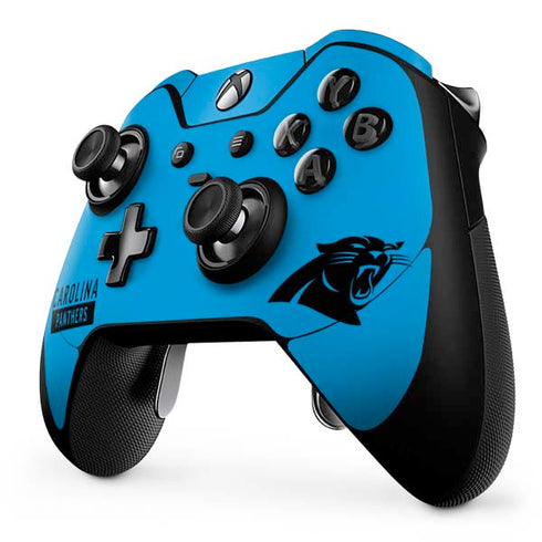 NFL Carolina Panthers Blue Performance Series Xbox One Elite Controller Skin