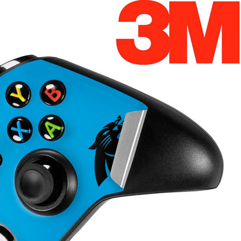 NFL Carolina Panthers Blue Performance Series Xbox One X Controller Skin