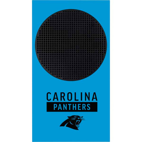 NFL Carolina Panthers Blue Performance Series Xbox Series S Skins