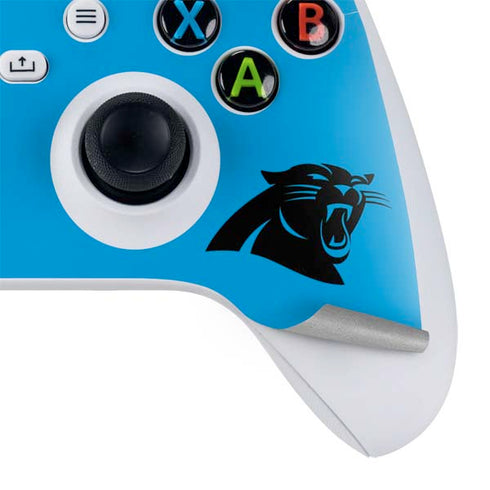 NFL Carolina Panthers Blue Performance Series Xbox Series S Controller Skin