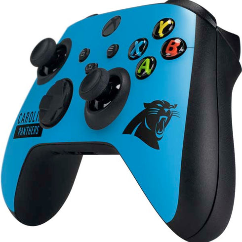 NFL Carolina Panthers Blue Performance Series Xbox Series X Controller Skin