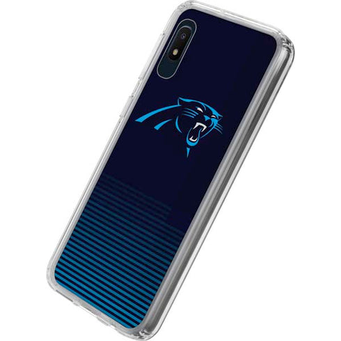 NFL Carolina Panthers Breakaway Galaxy A10e Clear Case