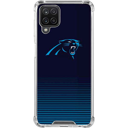 NFL Carolina Panthers Breakaway Galaxy A12 Clear Case