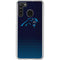 NFL Carolina Panthers Breakaway Galaxy A21 Clear Case