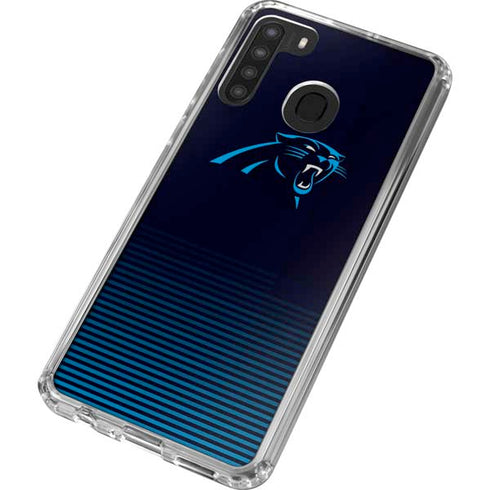 NFL Carolina Panthers Breakaway Galaxy A21 Clear Case