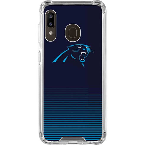 NFL Carolina Panthers Breakaway Galaxy A30 Clear Case