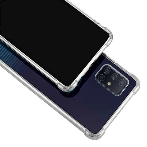 NFL Carolina Panthers Breakaway Galaxy A71 5G Clear Case